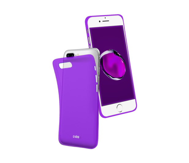 Etui do iPhone 7+ fioletowe - 1451680 - zdjęcie 2